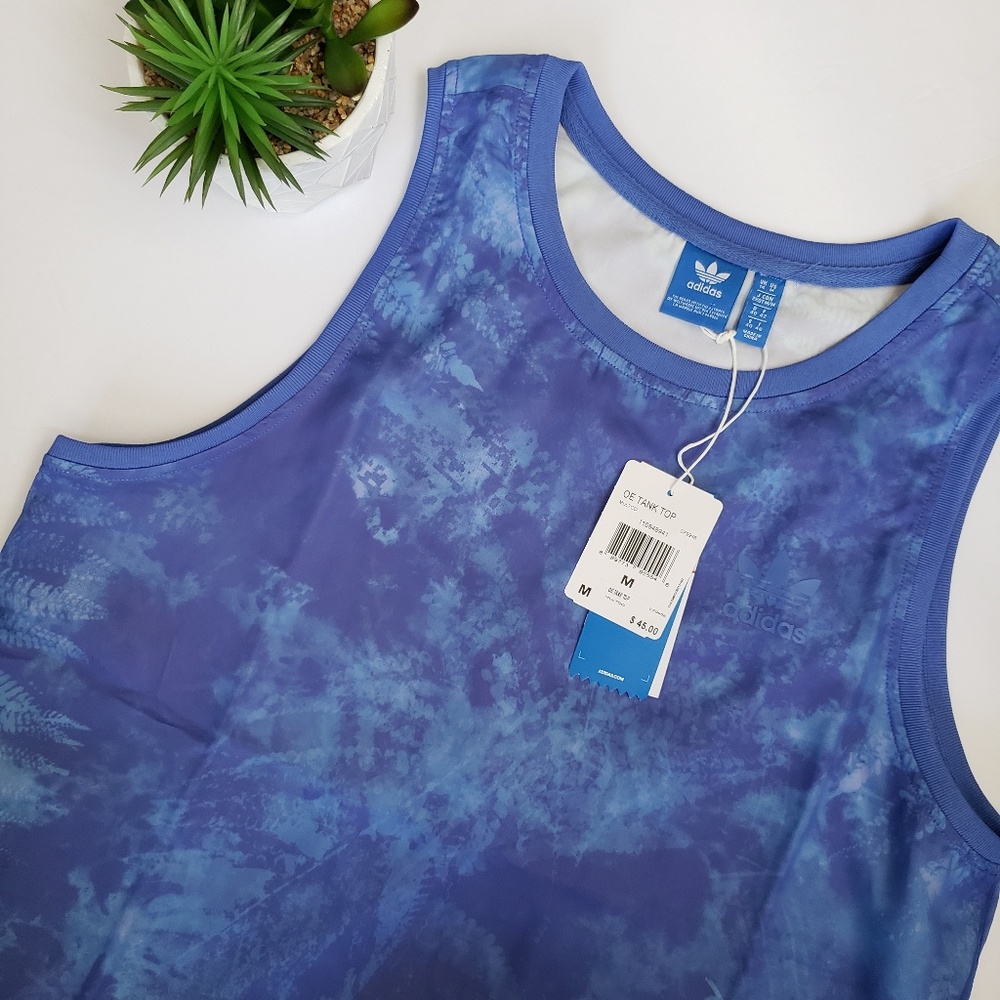 adidas Blue Fern Tanktop